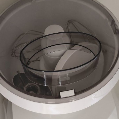 Bosch 7000 Electric Kitchen Machine used with accessories