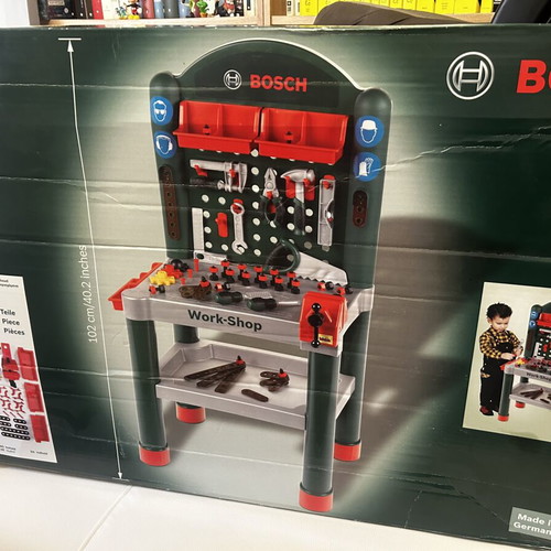 Bosch Klein children's workbench with accessories