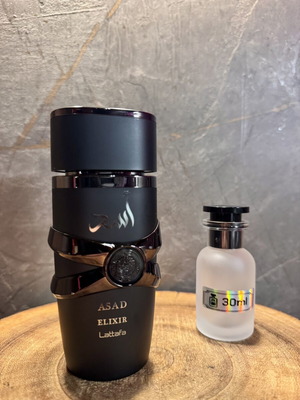 Lattafa Asad Elixir Eau de Parfum 30ml new, decanted