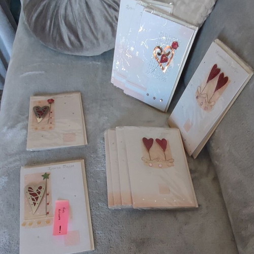 3-D Handmade Greeting Cards Pack of 10
