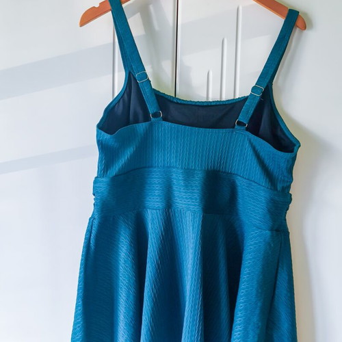 Tankini top Shein new, plus size 3XL blue
