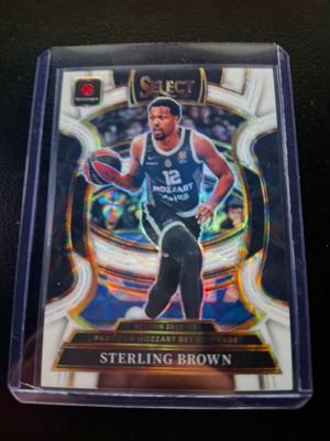 Sterling Brown 2025-26 Panini Select EuroLeague card like new
