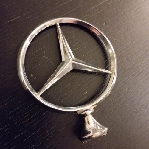 Mercedes emblem genuine 1980s like new