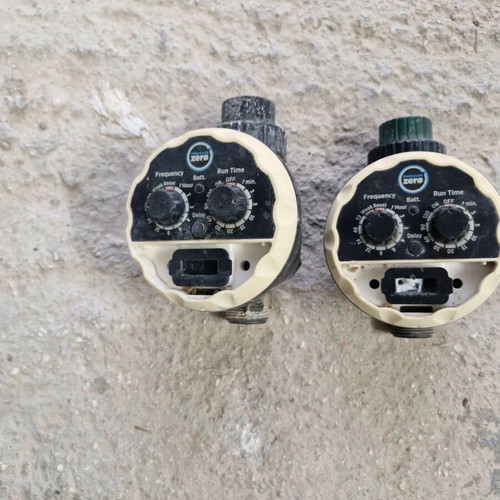 Rain Zero Pressure Tap Timer, battery-powered irrigation controller, 1 outlet