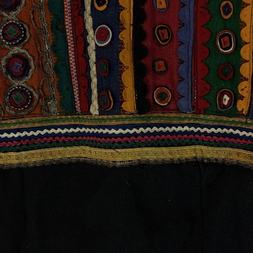 Traditional folk costume used with beautiful designs, height 110 cm