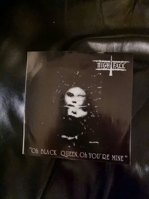 Nightfall Oh Black Queen Oh You're Mine 7" single used