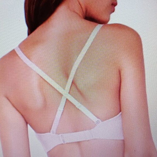 WonderBra Ultimate Plunge Beige Bra 75B new