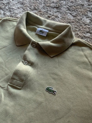 Lacoste Polo like new, size M, beige