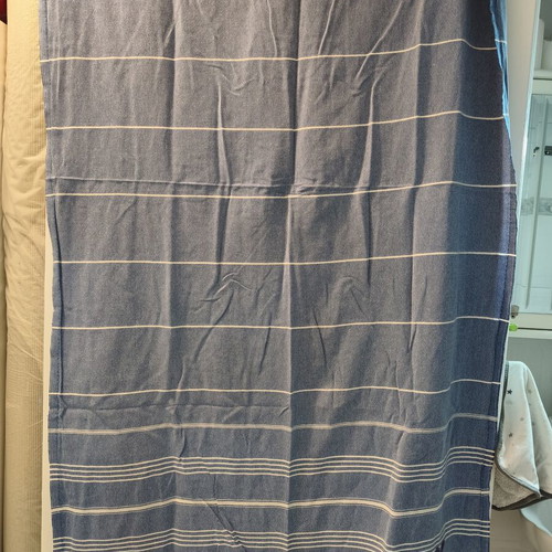 Beach pareo towel used