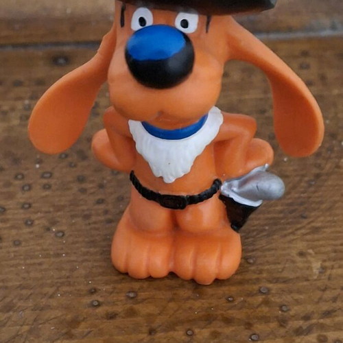 Boule & Bill figure set used, vintage 1985, 2 pieces