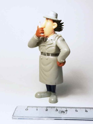 Inspector Gadget plastic figure used