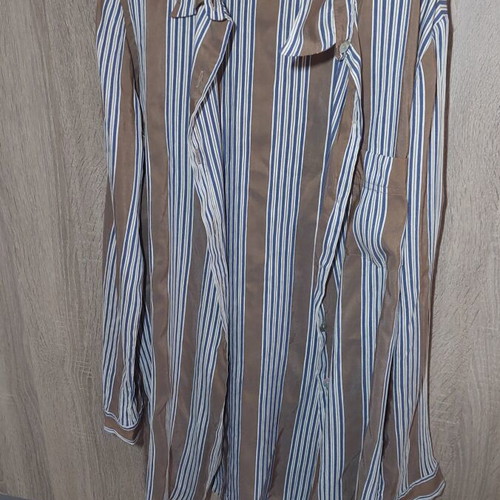 Rococo shirt large blue and brown like new