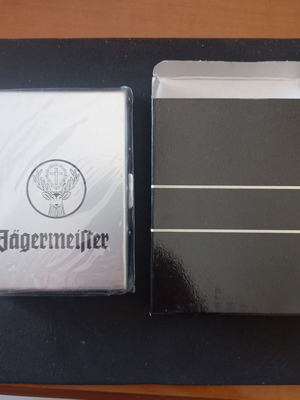 Θήκη τσιγάρων Jägermeister μεταλλική καινούργια