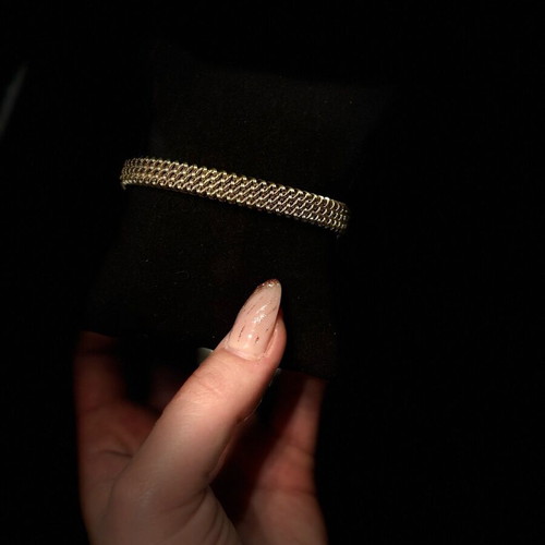 Fo bracelet new, gold-colored