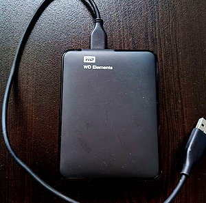 Western Digital Εξωτερικός HDD 1TB