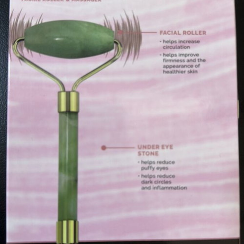 Facial roller and massage new, helps improve firmness and circulation