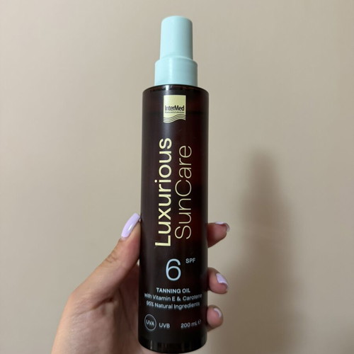 Luxurious Suncare Tanning Oil SPF 6 200ml new, InterMed