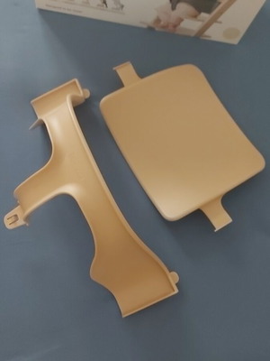 Baby set seat for Stokke Tripp Trapp highchair like new, natural color
