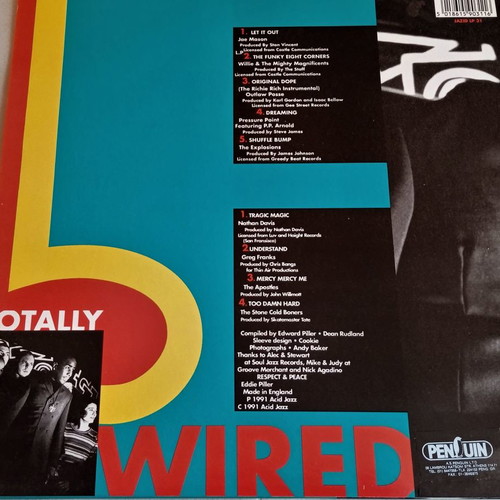 Totally Wired 5-LP vinyl used, Acid Jazz, Funk compilation