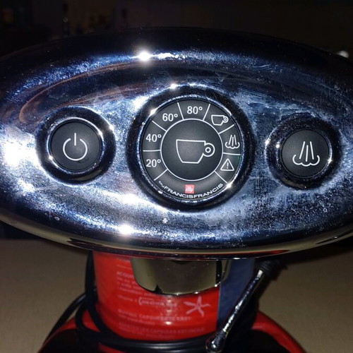 FrancisFrancis! X1 Espresso Coffee Maker new, red with metal details