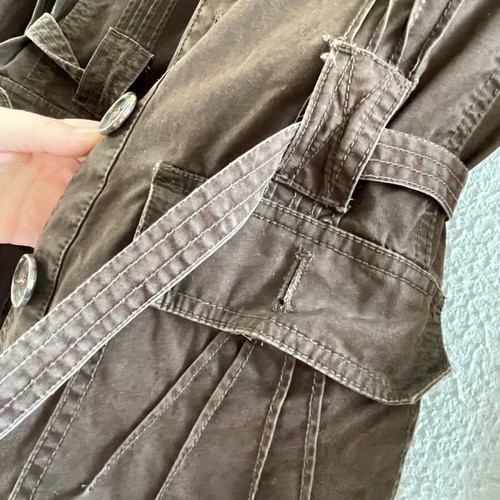 Zara brown coat like new, vintage