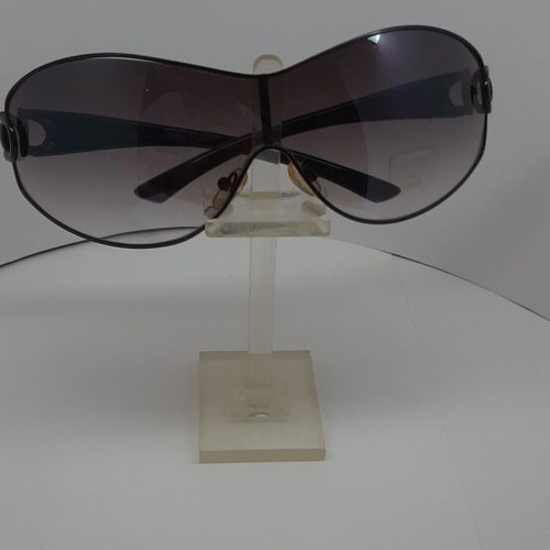 Estate Sunglasses like new, two-tone smoked lenses, black arms with design