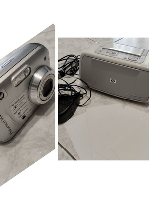 PH Photosmart M447 Camera and HP Photosmart A440 Photo Printer like new