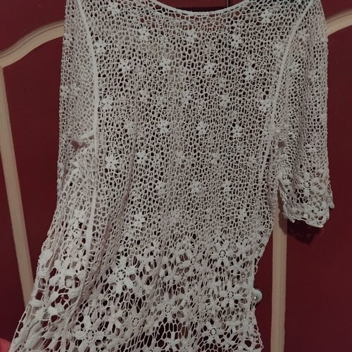 H&M summer blouses, white and pink, size M