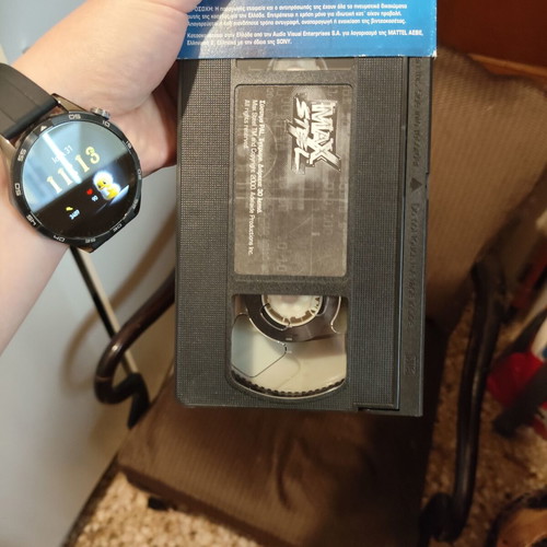 Max Steel VHS tape 2000, Greek dubbing, Sony Pictures
