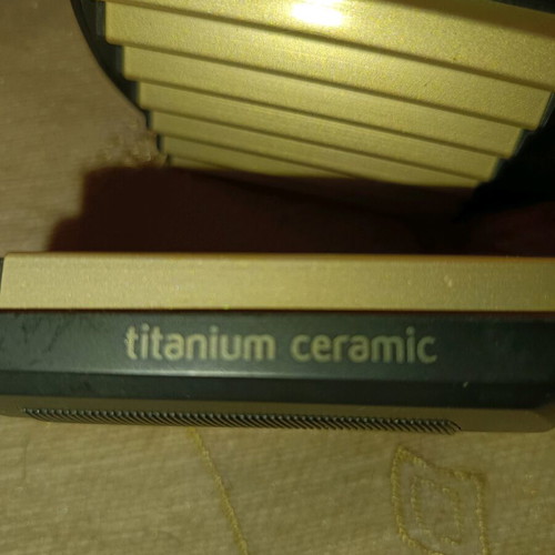 Babyliss titanium ceramic hair straightener like new