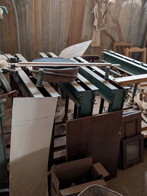 Professional woodworking machines used, package