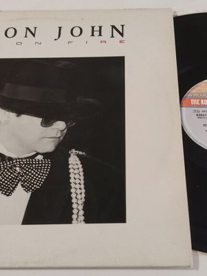 Elton John Ice On Fire LP new, pop rock synth-pop