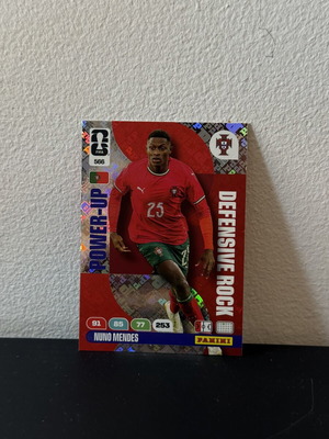 Nuno Mendes Power Up card Panini 2026 World Cup new