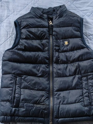 Mothercare sleeveless padded vest like new, blue, 4 years old