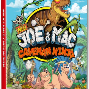 Joe and Mac Caveman Ninja T-Rex Edition Nintendo Switch new