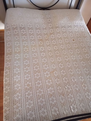 Crochet blanket for double bed like new