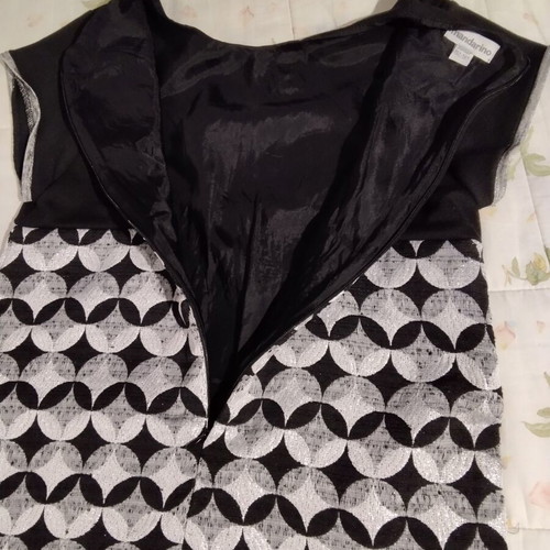 Mandarino Junior dress size 152 cm 12 years like new, black and gray