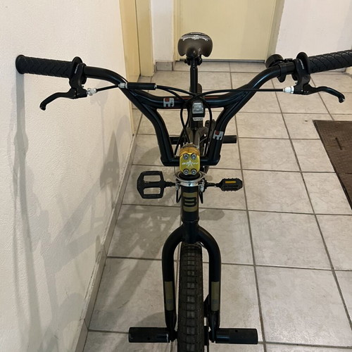 BMX Bullet bike with front and rear disc brakes