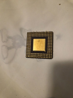 AMD Am486 DX2-66 CPU used, vintage retro hardware