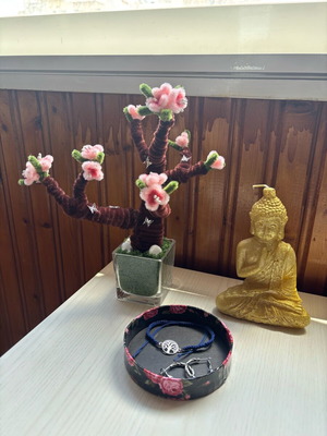 Bonsai Blossom Tree Handmade Decoration