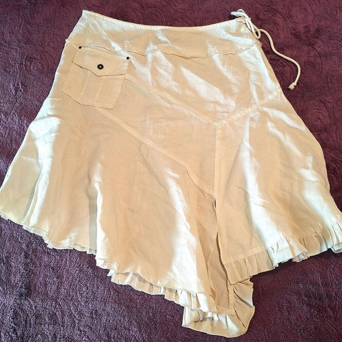 Female skirt size Medium, white beige