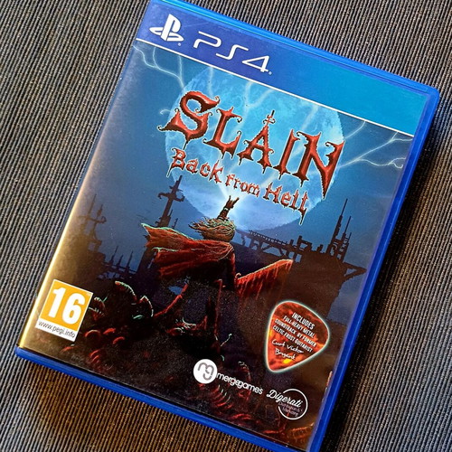 Slain Back From Hell PS4 used, complete and in excellent condition