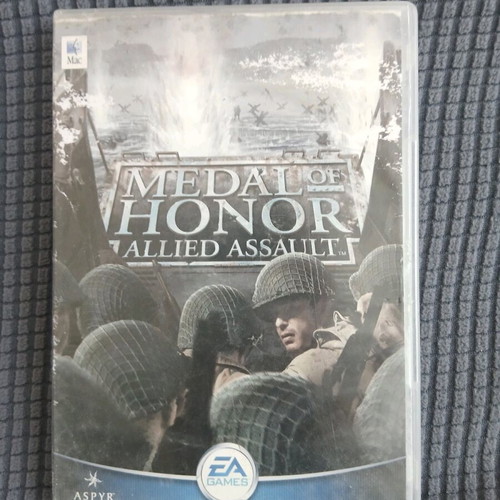 Medal of Honor Allied Assault PC game used with manual, case wear