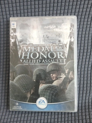 Medal of Honor Allied Assault PC game used with manual, case wear
