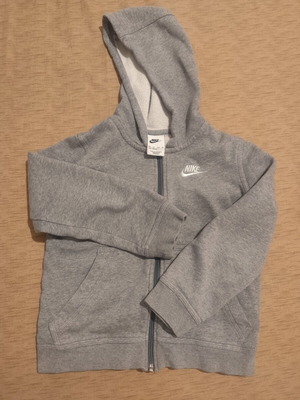 Nike kids jacket used, size XS, gray