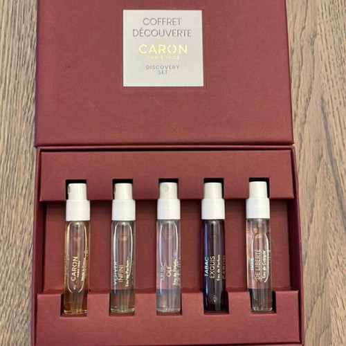Caron Discovery Set Eau de Parfum tester like new 2 ml