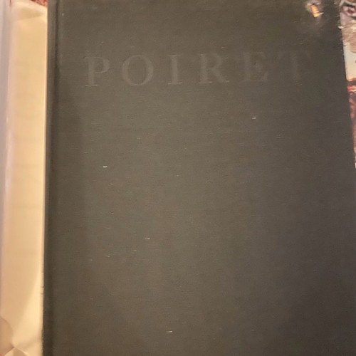 Paul Poiret monograph used, 1987 edition, English