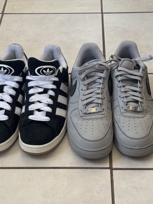 Πακέτο 4 sneakers Adidas και Nike, μέγεθος 44,5