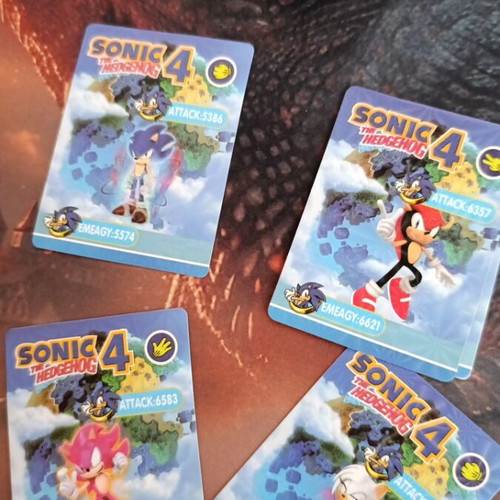 Sonic the Hedgehog 4 card pack of 14
