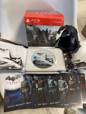 Batman Arkham City Collector's Edition PS3 σαν καινούργιο, αγγλική έκδοση